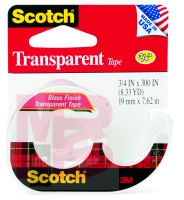 3M 157S Scotch Transparent Tape 3/4 in x 300 in - Micro Parts & Supplies, Inc.