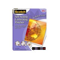 Scotch Laminating Sheets LS854-25G, Gloss Finish