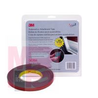 3M Automotive Attachment Tape 06394 Gray 1/2 in x 10 yd 90 mil 12 per case