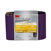 3M 9191 SandBlaster Sanding Belts 3 in x 21 in - Micro Parts & Supplies, Inc.