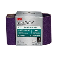 3M 9193 SandBlaster Sanding Belts 3 in x 21 in - Micro Parts & Supplies, Inc.