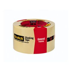 Scotch Masking Tape for General Painting 2050-72A 2.82 in x 60 yd