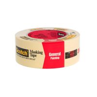 Scotch Masking Tape for General Painting 2050-48A, 1.88 in x 60 yd (48 mm x 60 yd), 24 per case