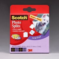 3M 009-850 Scotch Photo Splits 009-850 squares/pack - Micro Parts & Supplies, Inc.