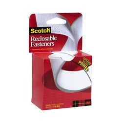 3M RF7760 Scotch Reclosable Fasteners White 1 in x 180 in - Micro Parts & Supplies, Inc.