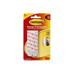 Command Strips 17023P Large White
