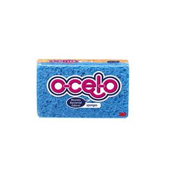 3M 7244-T ocelo Utility Sponge 3.6 in x 6 in x .9 in - Micro Parts & Supplies, Inc.