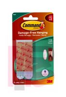 3M 17605B Command Water Resistant Strips Large Blue - Micro Parts & Supplies, Inc.