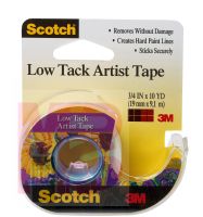 3M FA2020 Scotch Artist Tape 3/4 in x 10 yd Low Tack - Micro Parts & Supplies, Inc.