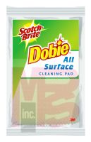3M 729 Scotch-Brite Dobie(TM) All Purpose Cleaning Pad 4.3 in x 2.6 in x 0.5 in - Micro Parts & Supplies, Inc.