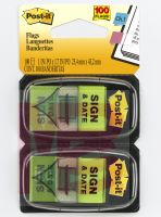 3M 680-SD2 Post-it Flags 1 in x 1.719 in - Micro Parts & Supplies, Inc.