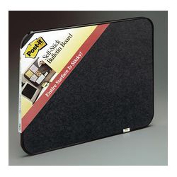 Post-it Memo board 558LF7 22 in x 36 in Charcoal 1 ea/cs
