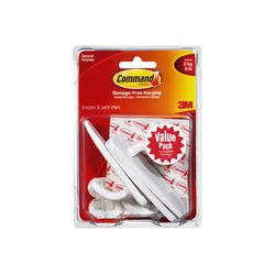 Command Hook 17003VP-3PK Large White