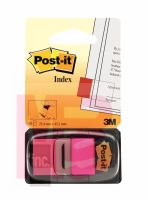 3M 680-21 (36) Post-it Flags (36) 1 in x 1.7 in (25.4 mm x 43.2 mm) Bright Pink - Micro Parts & Supplies, Inc.