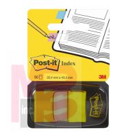 3M 680-5 (36) Post-it Flags (36) 1 in x 1.7 in (25.4 mm x 43.2 mm) Canary Yellow - Micro Parts & Supplies, Inc.