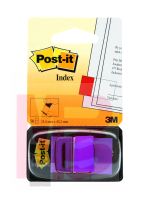 3M 680-8 (36) Post-it Flags (36) 1 in x 1.7 in (25.4 mm x 43.2 mm) Purple  - Micro Parts & Supplies, Inc.