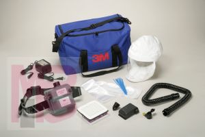 3M AMH-12U Air-Mate(TM) Vinyl Belt-Mounted High Efficiency (HE) Powered Air Purifying Respirator (PAPR) System Respiratory Protection - Micro Parts & Supplies, Inc.