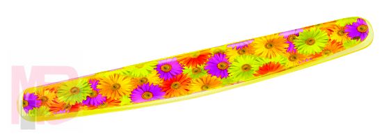 3M WR308DS Gel Wrist Rest Clear Gel Design Compact Size Daisy - Micro Parts & Supplies, Inc.