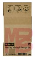 3M 8018FB-LRG Scotch Folded Box 18 in x 18 in x 16 in Large Size Folded Box - Micro Parts & Supplies, Inc.
