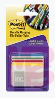 3M 686A-1 Post-it Durable Tabs 2 in x 1.5 in (50.8 mm x 38 mm) Beige Green Red - Micro Parts & Supplies, Inc.