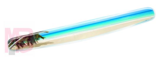 3M WR308BH Gel Wrist Rest Clear Gel Design Compact Size Beach - Micro Parts & Supplies, Inc.