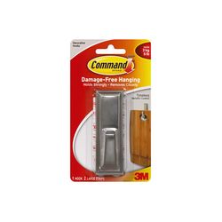 Command Timeless Hook 17063BN Large Brushed Nickel