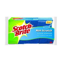 Scotch-Brite Multi-Purpose Scrub Sponge 529, 4.4 in x 2.6 in x .8 in