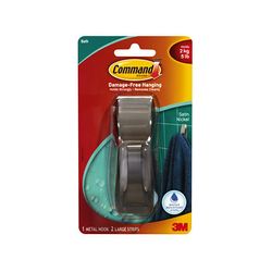 Command Bathroom Accessory MR03-SN-B Satin Nickel