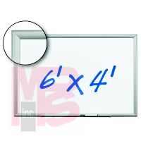 3M Porcelain Dry Erase Board DEP3624A, 36 in x 24 in x 1 in, 5ea/cs