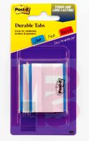 3M 686F-50BL Post-it Durable Tabs 2 in x 1.5 in (50.8 mm x 38 mm) Blue pk/cs - Micro Parts & Supplies, Inc.