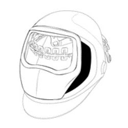 3M 06-300-51SW Speedglas(TM) Helmet 9100, Welding Safety   - Micro Parts & Supplies, Inc.