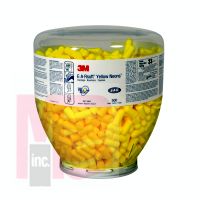 3M 391-1004 E-A-Rsoft(TM) Yellow Neons(TM) One Touch(TM) Refill Uncorded Earplugs, Hearing Conservation - Micro Parts & Supplies, Inc.