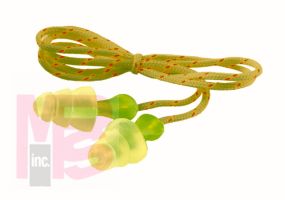 3M P3001 Tri-Flange(TM) Cloth Corded Earplugs, Hearing Conservation - Micro Parts & Supplies, Inc.