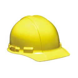 3M XLR8 High-Heat Ratchet Suspension Yellow Hard Hat, Head Protection 40601-00000 10 ea/cs
