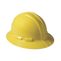 3M XLR8 Pinlock Suspension Full Brim Yellow Hard Hat, Head Protection 46137-00000 10 ea/cs