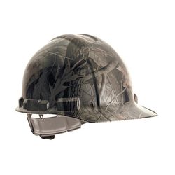 3M Realtree Hardwoods High Density Ratchet Suspension Camo Hard Hat, Head Protection 46146-00001 10 ea/cs