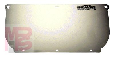 3M 82543-00000 Clear Polycarbonate Faceshield Face Protection Flat - Micro Parts & Supplies, Inc.