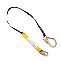 3M 209512-0241 SafeLight Energy Absorbing Lanyard with Rebar Hook   6 ft. - Micro Parts & Supplies, Inc.