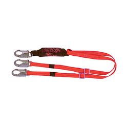 3M 3251-D SafeAbsorb Adjustable Energy Absorbing Dual Leg Lanyard with Snap Hooks  4-6 ft. - Micro Parts & Supplies, Inc.