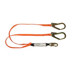 3M 3550-0241 SafeAbsorb Energy Absorbing Dual Leg Lanyard with Rebar Hook  6 ft. - Micro Parts & Supplies, Inc.