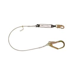 3M 3612-0241 SafeAbsorb Energy Absorbing Cable Lanyard with Rebar Hook   6 ft. - Micro Parts & Supplies, Inc.