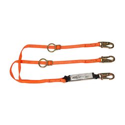 3M 3560 Tie-Back Energy Absorbing Dual Leg Lanyard with Snap Hooks  6 ft. - Micro Parts & Supplies, Inc.