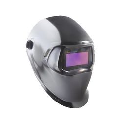 3M Speedglas Chrome Welding Helmet 100, Welding Safety 07-0012-31CH/37235(AAD), with 3M Speedglas Auto-Darkening Filter 100V, Shades 8-12 1 EA/Case