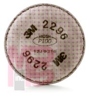 3M 2296 Advanced Particulate Filter P100 Respiratory Protection with Nuisance Level Acid Gas Relief  - Micro Parts & Supplies, Inc.