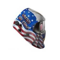 3M Speedglas American Pride Welding Helmet 100 with Auto-Darkening Filter 100V, Welding Safety 07-0012-31AP/37238(AAD) 1/cs