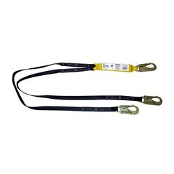 3M 209550 SafeLight Energy Absorbing Dual Leg Lanyard with Snap Hooks   6 ft. - Micro Parts & Supplies, Inc.