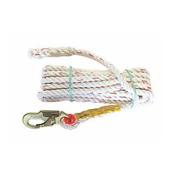 3M 0221-150 Vertical Rope Lifeline with Double Locking Snap Hook  150 ft. - Micro Parts & Supplies, Inc.