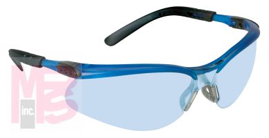 3M 11523-00000-20 BX(TM) Protective Eyewear, Light Blue Anti-Fog Lens, Ocean Blue Frame - Micro Parts & Supplies, Inc.