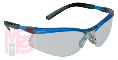 3M 11525-00000-20 BX(TM) Protective Eyewear, I/O Gray Anti-Fog Lens, Ocean Blue Frame - Micro Parts & Supplies, Inc.