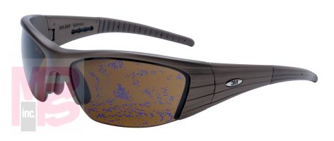 3M 11636-00000-10 Fuel(TM) Protective Eyewear X2, Brown Anti-Fog Lens, Dark Copper Frame - Micro Parts & Supplies, Inc.